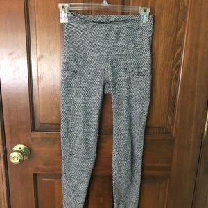 Gray leggings